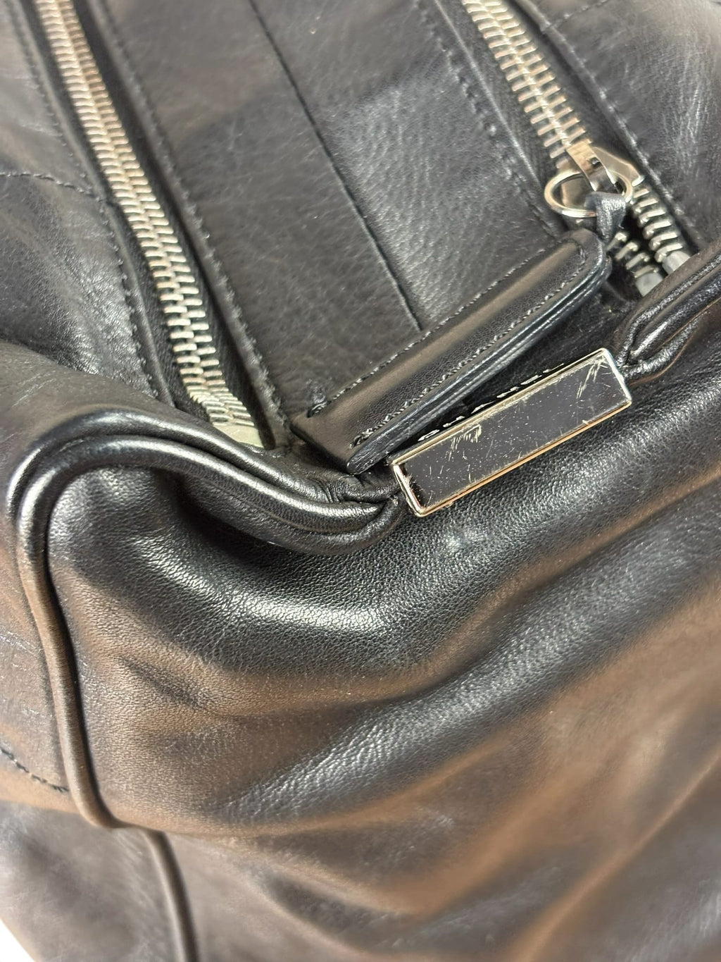 Chanel Black Wild Chocolate Bar Bowler Bag 2002