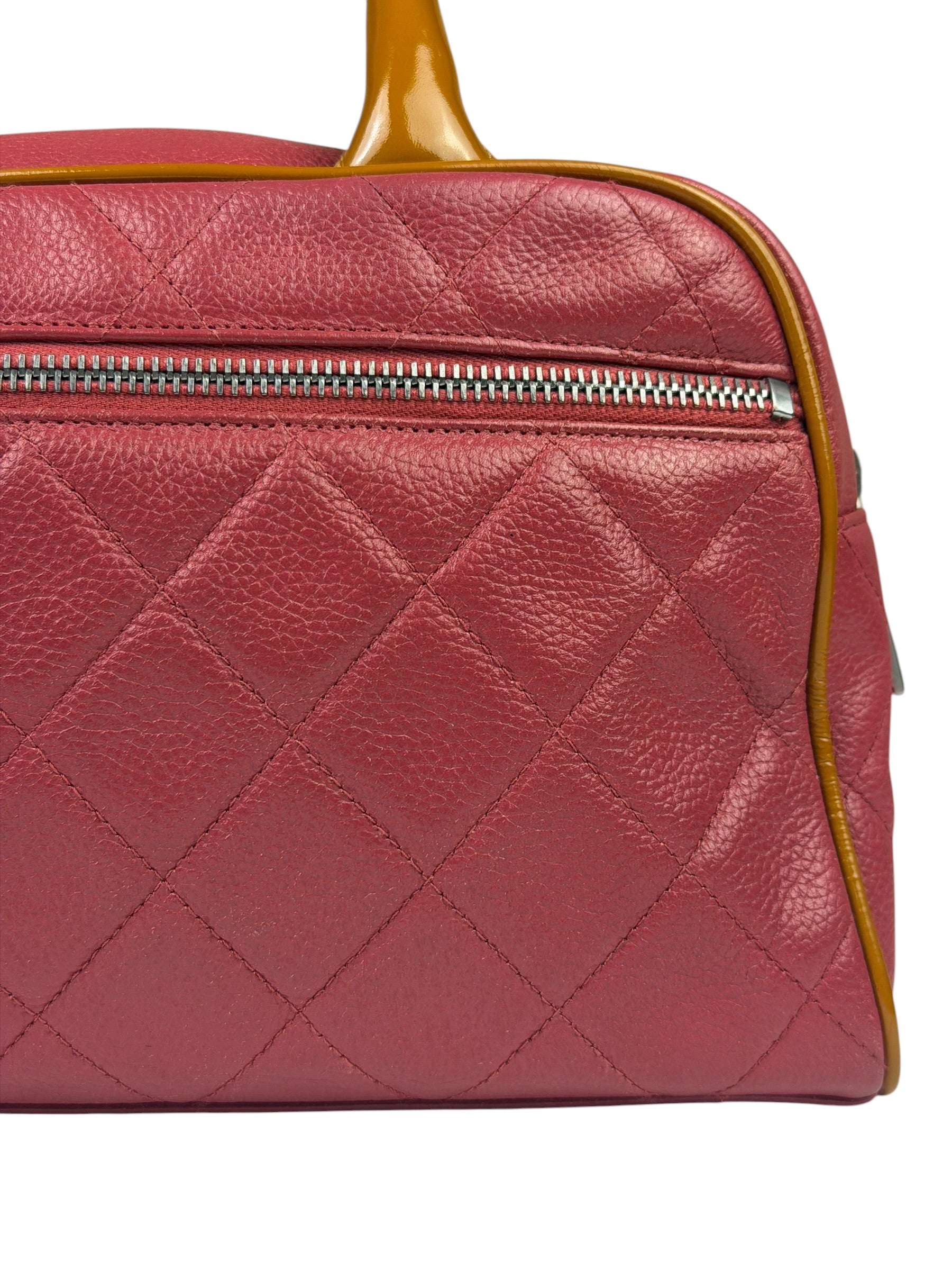 Chanel Small Quilted Bowler Bag 2013