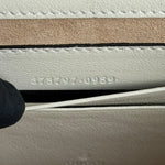 Gucci White Raja Mini Chain Shoulder Bag
