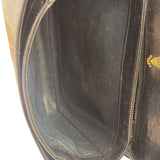 Gucci Black Leather Flap Bag