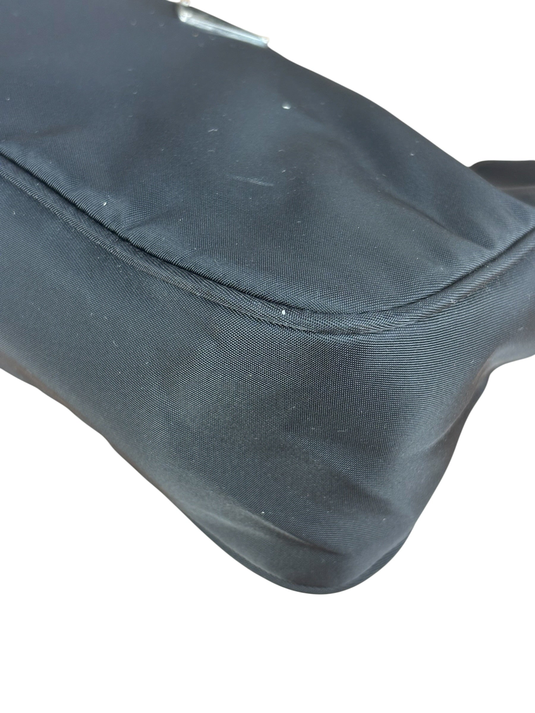 Prada Black Tessuto Nylon Mini Shoulder Bag