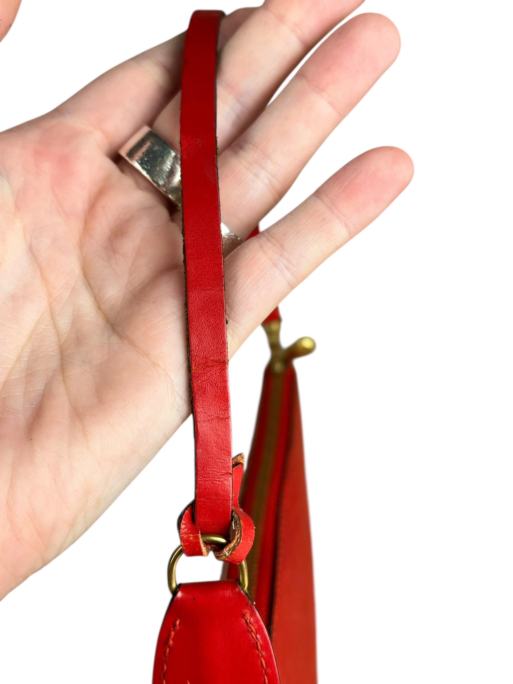 Louis Vuitton Red Epi Pochette