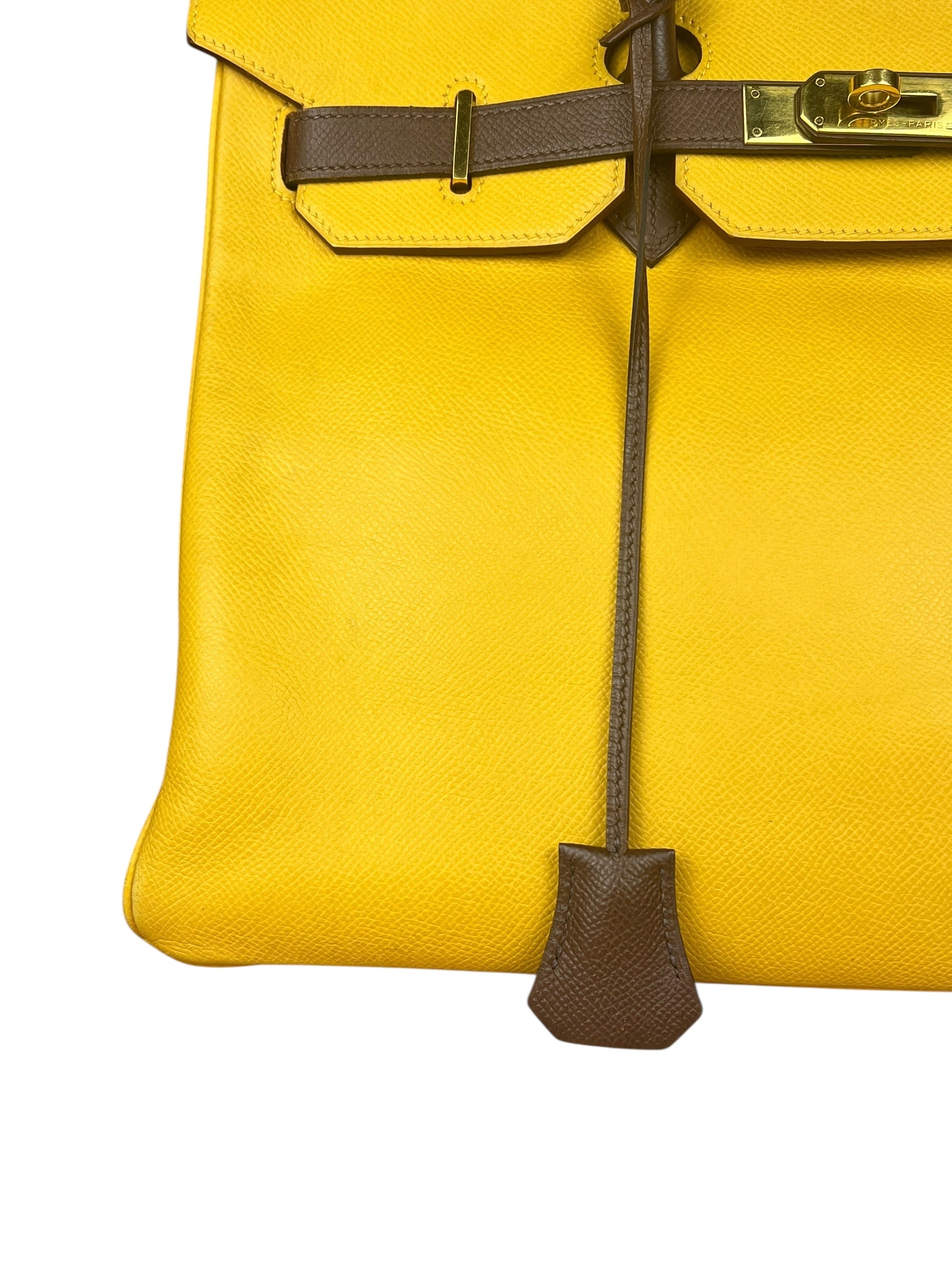Hermes Birkin 35 Cushvel Havana x Jaune