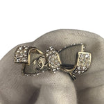 Chanel Gold Bow Clip-On Earrings