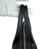 Louis Vuitton Limited Edition Black Monogram Transparence Lockit Hand Bag