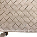 Bottega Veneta Intreccio Leather Wallet Light Pink