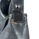 Gucci Trim Leather GG Monogram Jackie Hobo Shoulder Bag