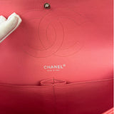 Chanel Pink Patent Leather Double Flap Bag 2012