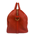 Louis Vuitton Orange Monogram Empreinte Speedy Bandouliere 30