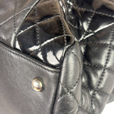 Chanel Black Quilted Leather Tote Bag 2014