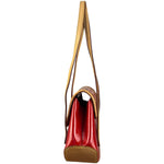 Louis Vuitton Red Monogram Vernis Biscayne Bay PM Handbag