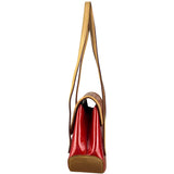 Louis Vuitton Red Monogram Vernis Biscayne Bay PM Handbag