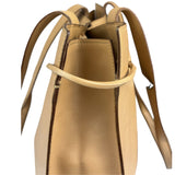Gucci Beige Leather Balthus Drawstring Tote Bag