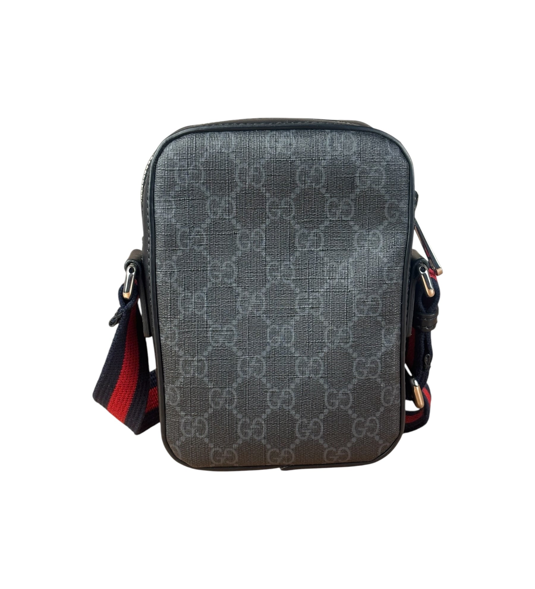 Gucci GG Supreme Small Messenger Bag Black