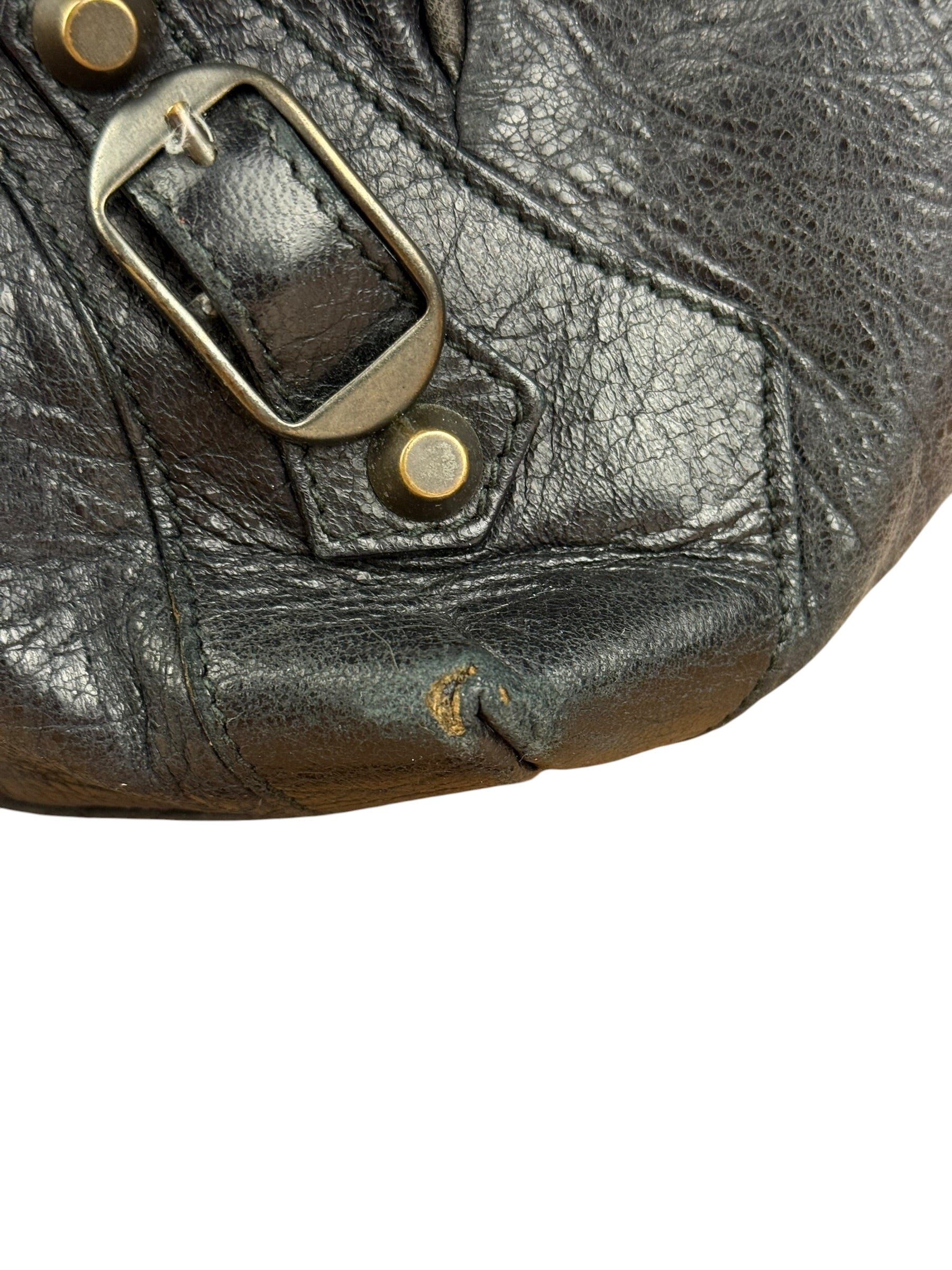 Balenciaga Dark Grey Sunday Le City Bag
