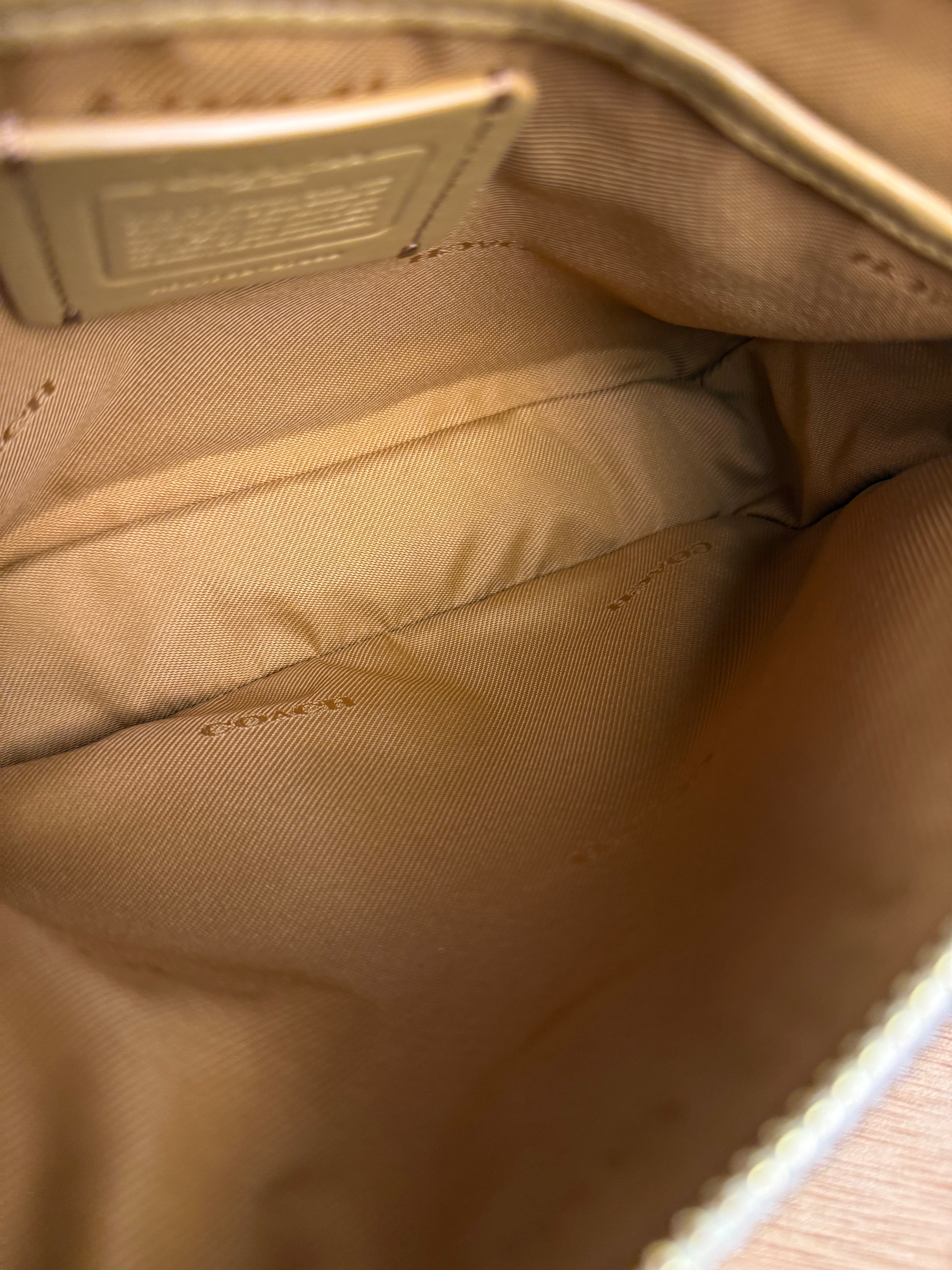 Coach Floral Cutout Print Crossbody Bag