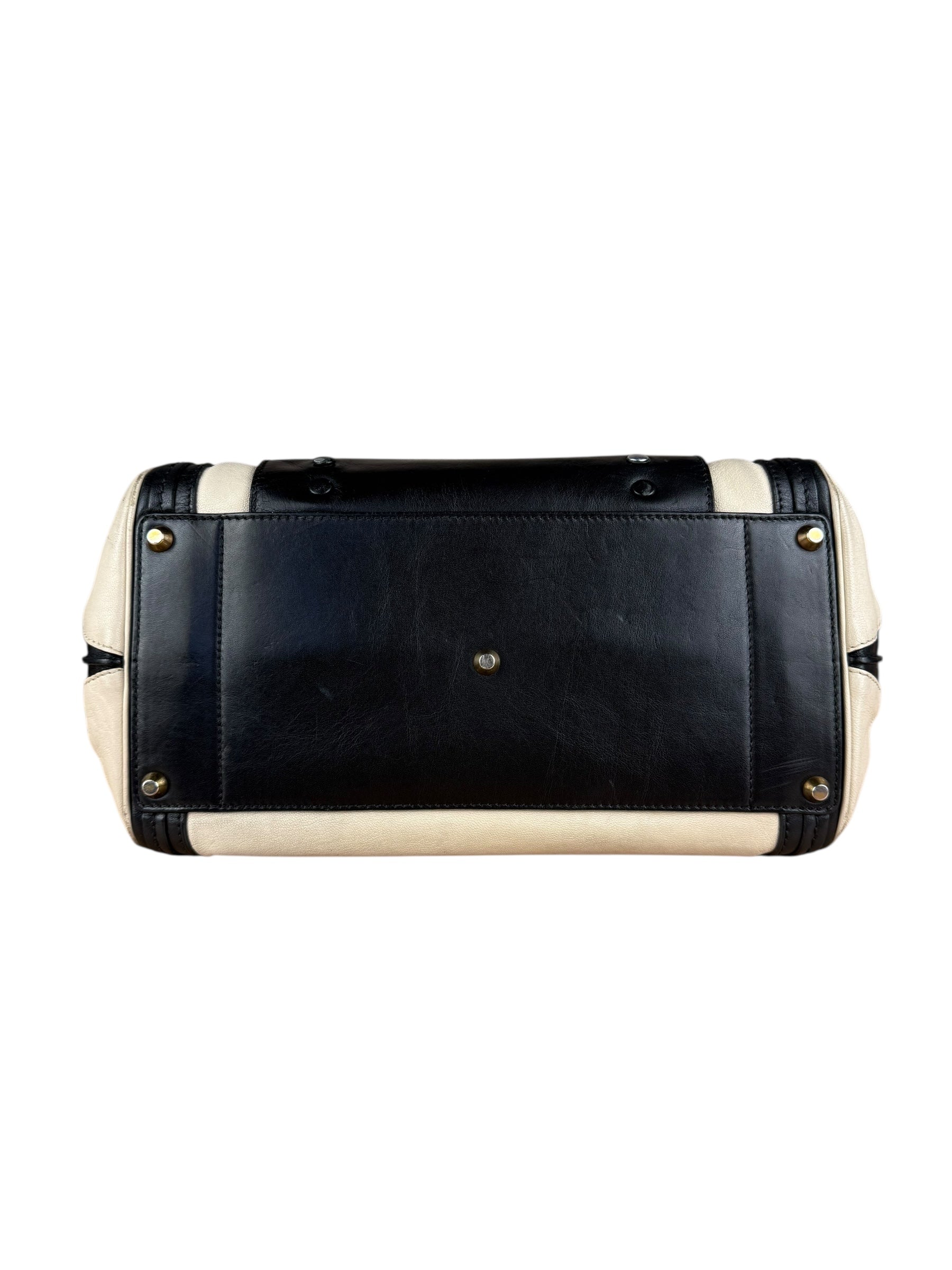 Chloé Black Leather Alice Handle Bag