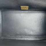 Celine Trapeze Leather 2Way Python Handle Handbag