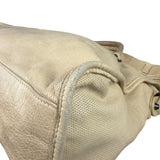 Balenciaga Cream Leather Le City Bag
