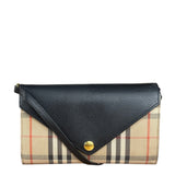 Burberry Check Hannah Envelope Shoulder Bag