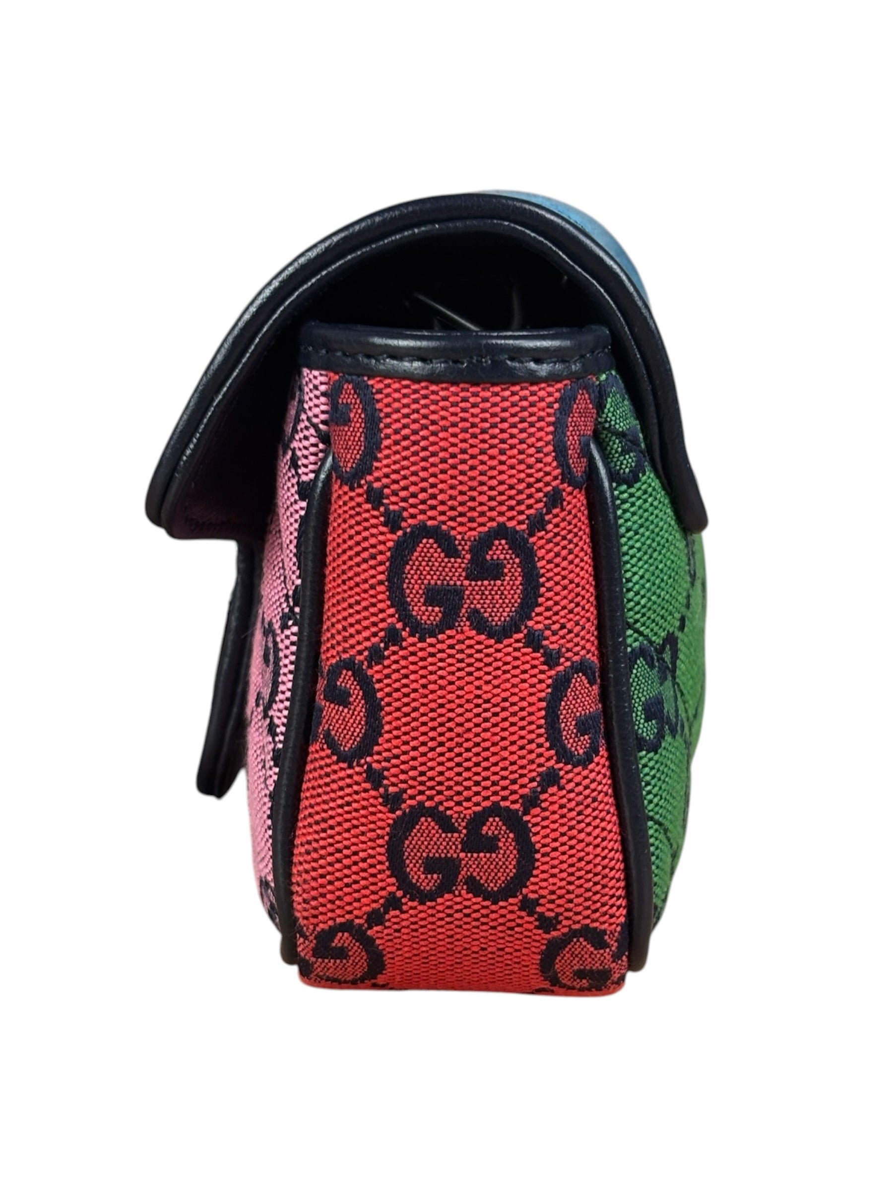 Gucci GG Multicolor Marmont Super Mini