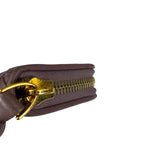 Bottega Veneta Purple Intrecciato Leather Coin/Card Holder