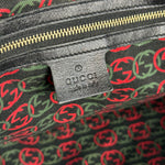 Gucci Britt Leather Boston Bag