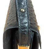 Balenciaga Vintage Black Leather Shoulder Bag