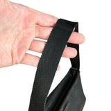 Gucci Vintage GG Black Canvas Pochette