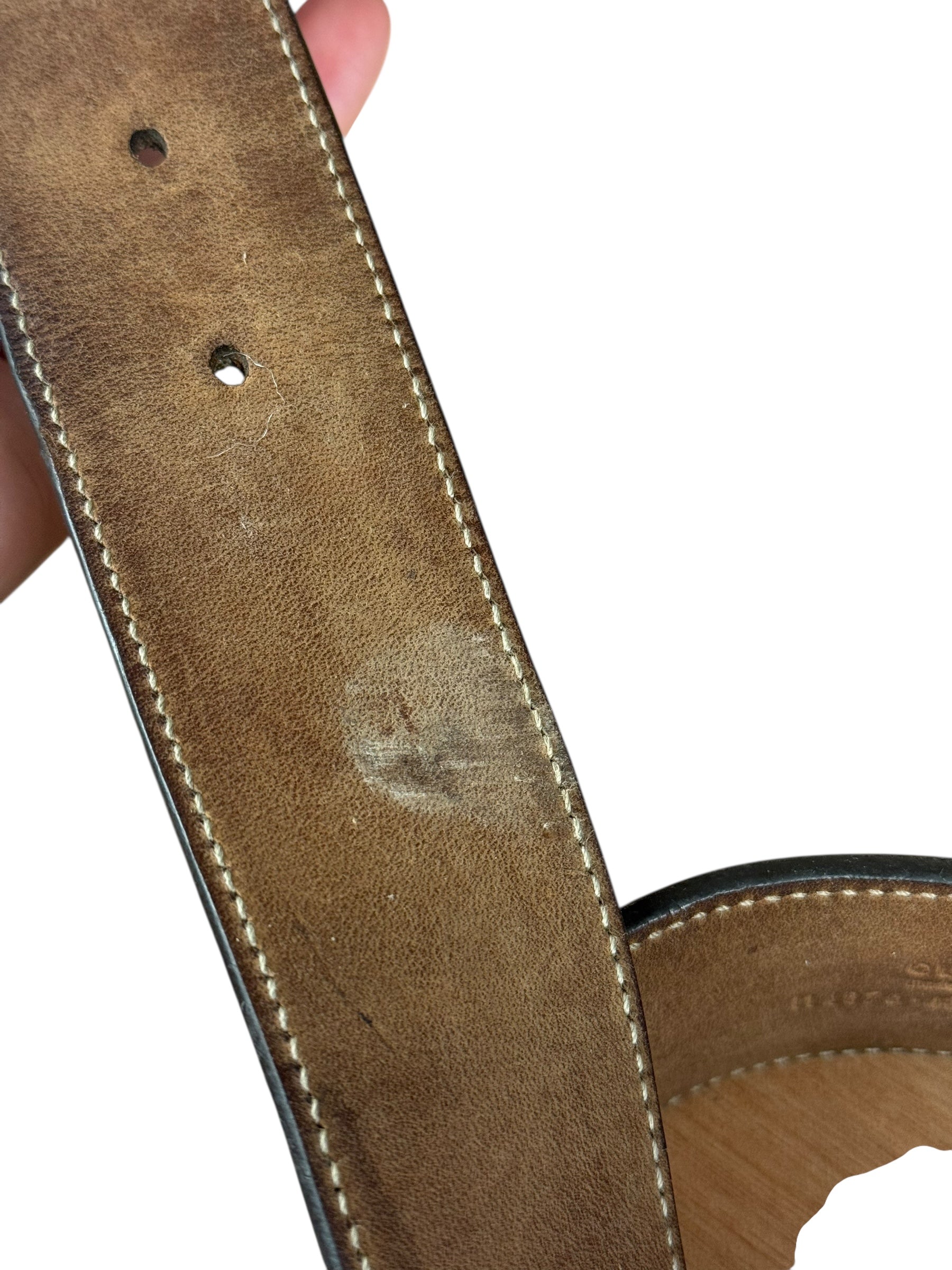 Gucci Heart GG Supreme Belt