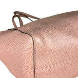 Gucci Pebbled Leather Swing Tote Pink