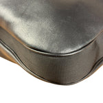 Gucci Black Leather Silhouette Hobo Bag