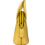 Celine Yellow Leather Dome 2Way Handbag