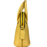 Celine Yellow Leather Dome 2Way Handbag