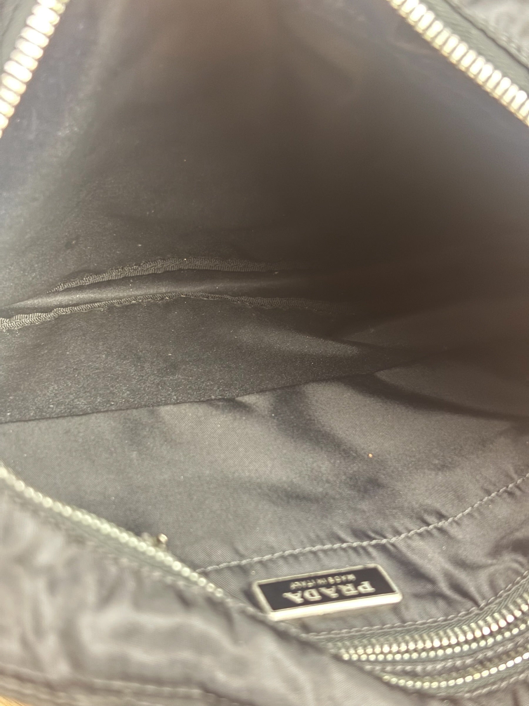 Prada Black Nylon Tote Bag
