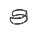 Chanel Vintage Interlocking CC Cuff
