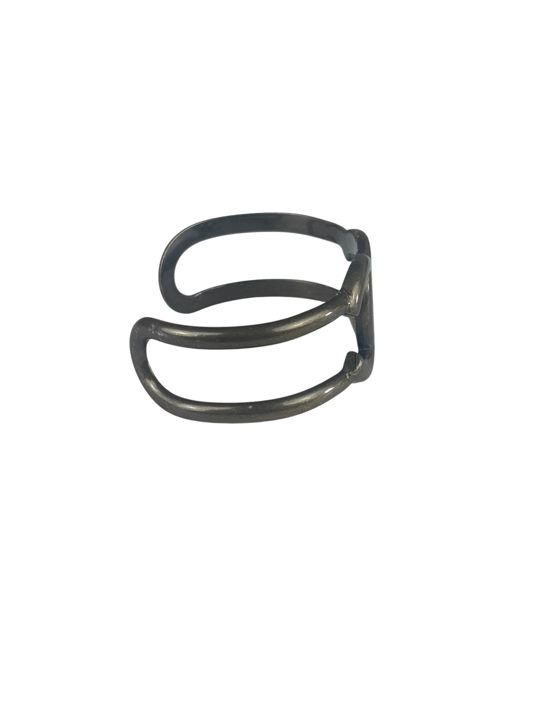 Chanel Vintage Interlocking CC Cuff