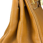 Hermes Birkin 35 Gold Brown Togo Leather Handbag 2001