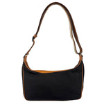 Gucci Vintage Brown Leather Lined Hobo Shoulder Bag