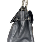 Christian Dior Vintage Black Leather Le Trente Shoulder Bag