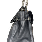 Christian Dior Vintage Black Leather Le Trente Shoulder Bag