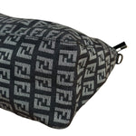 Fendi Black Zucca Vintage Pouch