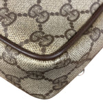 Gucci GG Vintage Coated Canvas Zip Pouch