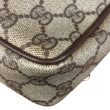 Gucci GG Vintage Coated Canvas Zip Pouch