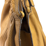 Gucci Vintage Tan Lizard Skin Hobo Bag