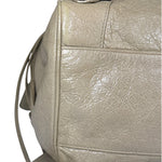 Balenciaga Olive Lambskin Velo Moto Two-Way Bag