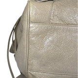 Balenciaga Olive Lambskin Velo Moto Two-Way Bag