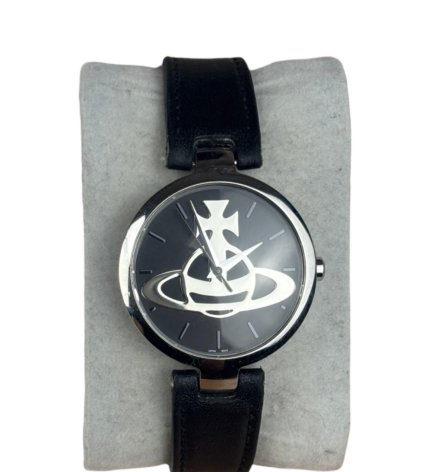 Vivienne Westwood Orb Dial Black Strap