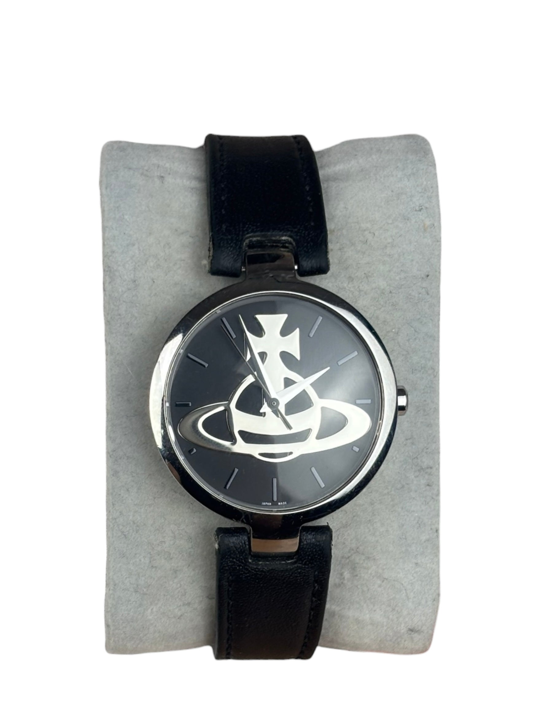 Vivienne Westwood Orb Dial Black Strap