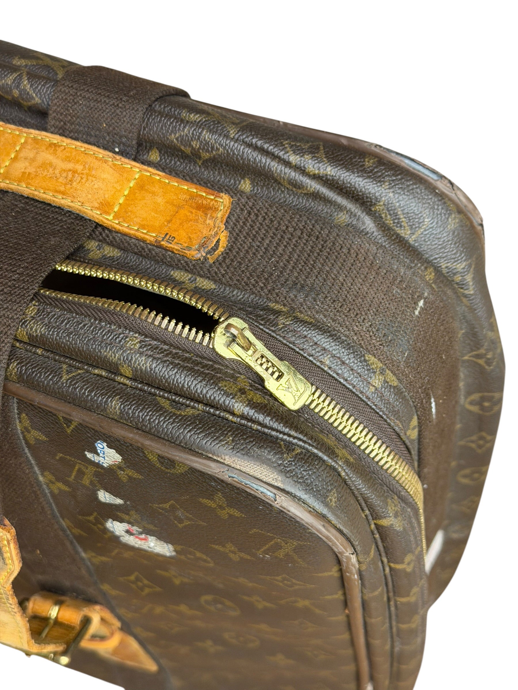Louis Vuitton Monogram Satellite Soft Suitcase